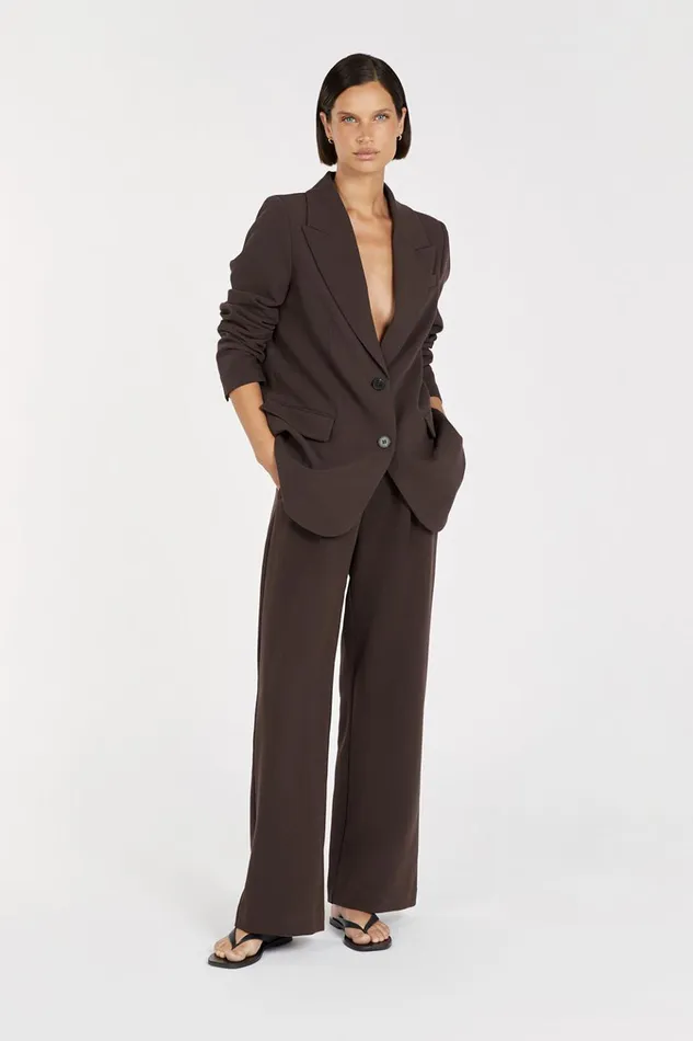 Women Pants DISSH ELLE DARK CHOCOLATE PANT