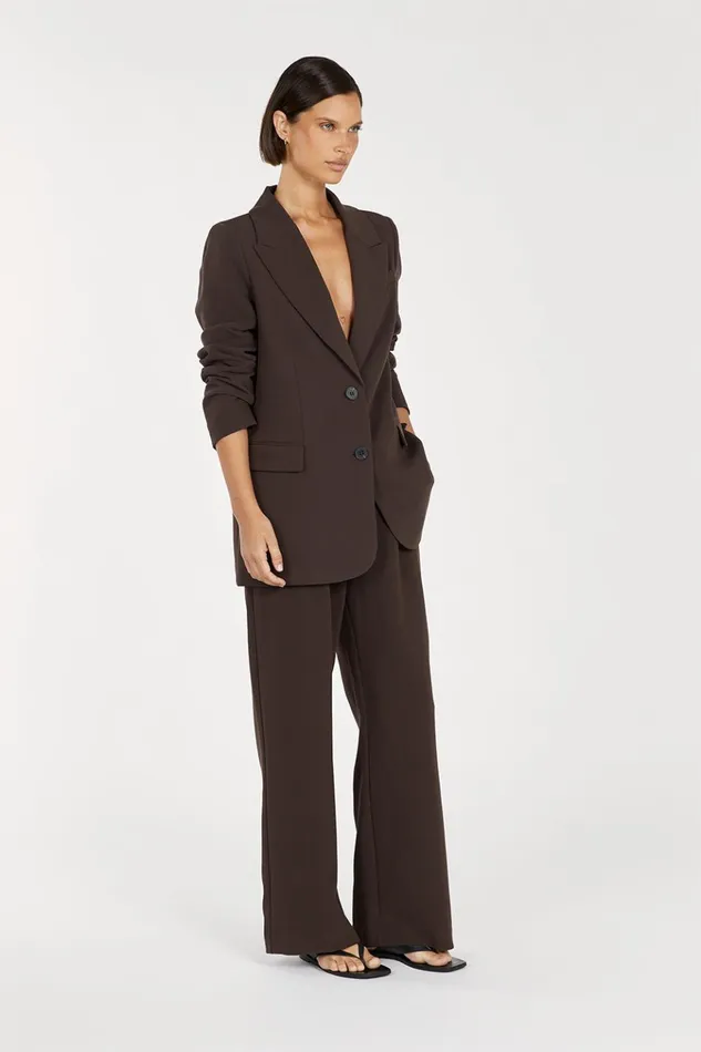 Women Pants DISSH ELLE DARK CHOCOLATE PANT