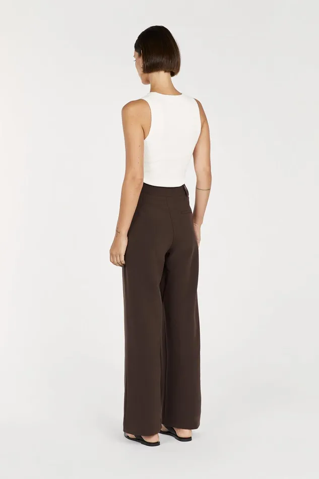 Women Pants DISSH ELLE DARK CHOCOLATE PANT