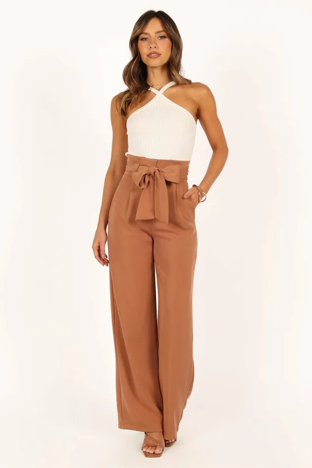 Women Pants Petal and Pup Kieran Pants Tan