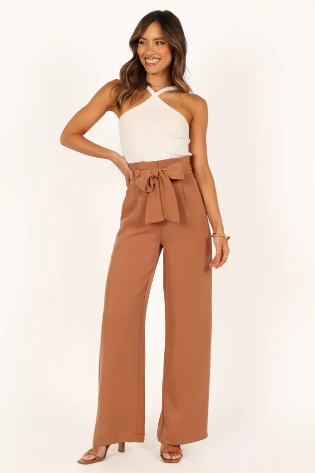 Women Pants Petal and Pup Kieran Pants Tan