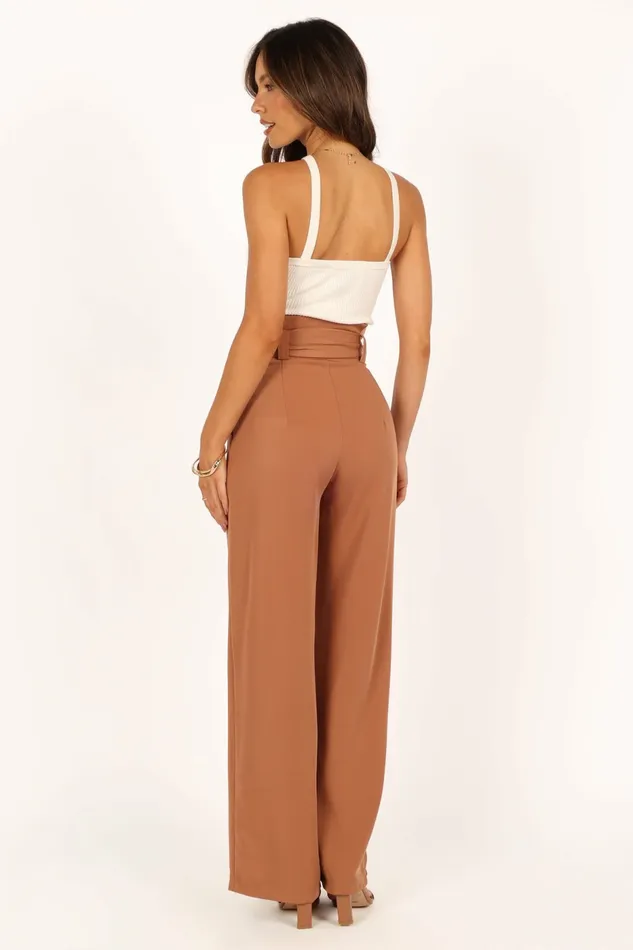 Women Pants Petal and Pup Kieran Pants Tan