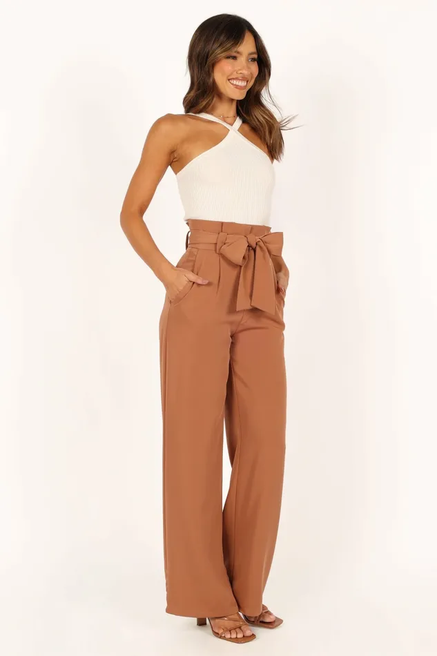 Women Pants Petal and Pup Kieran Pants Tan