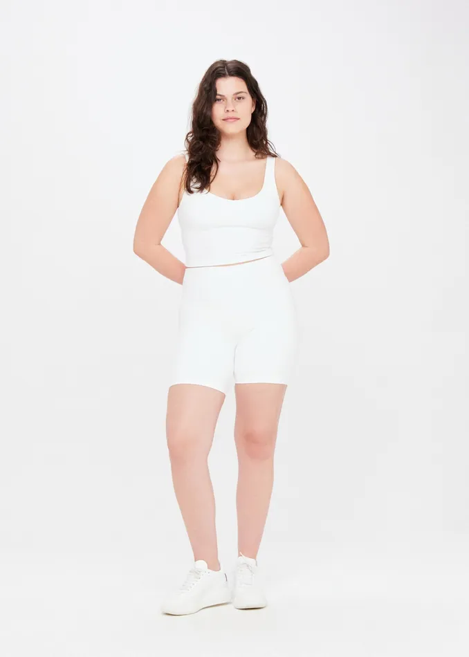 Women PEACHED TESS CROP Sports Bras THE UPSIDE