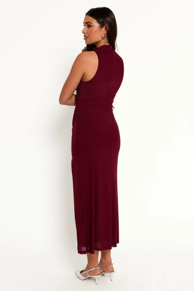 Women Petal and Pup Hayven Maxi Dress Plum Fall Dresses