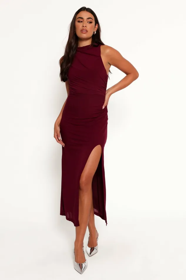 Women Petal and Pup Hayven Maxi Dress Plum Fall Dresses