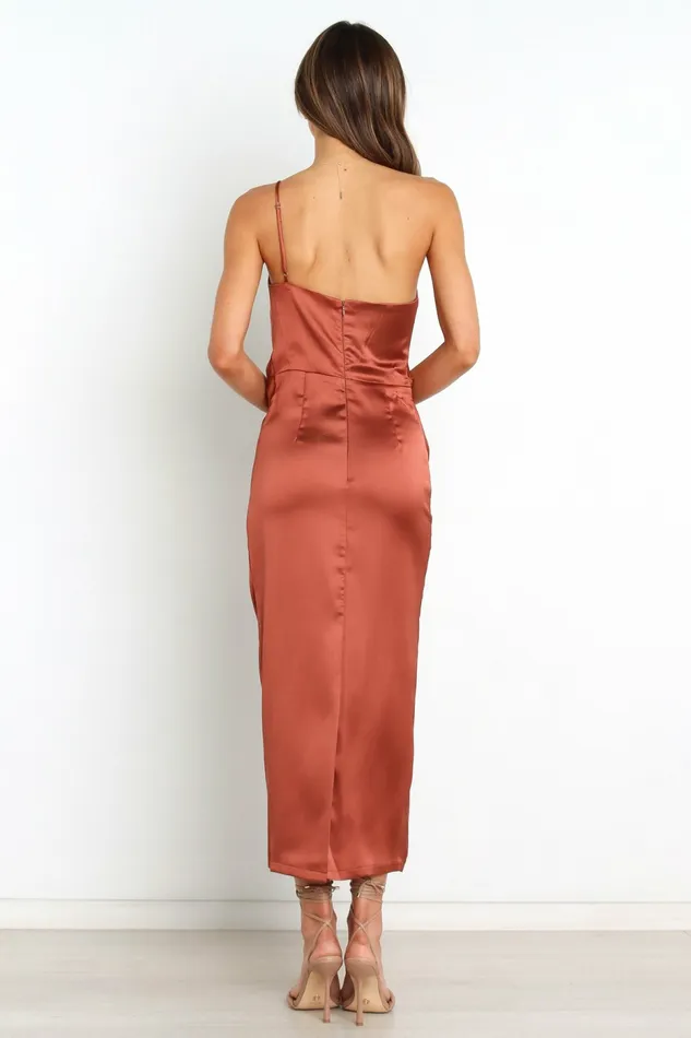 Women Petal and Pup Luella Dress Rust Event Dresses