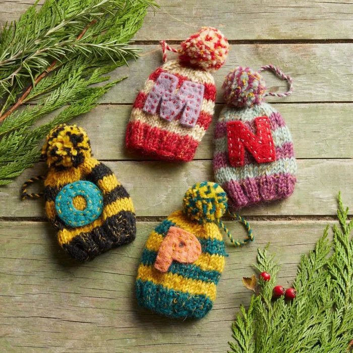 Women Pom Pom Letter Hat Ornament O Sundance Catalog Seasonal
