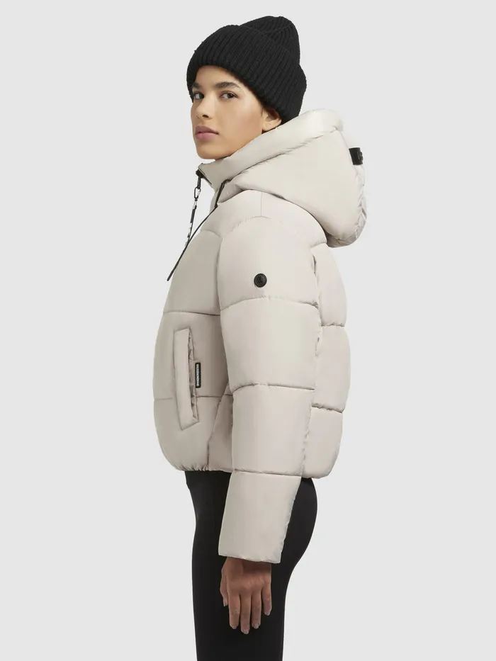 Women Puffer Jackets KHUJO Jacke ELIDA Hellbeige Hellbeige