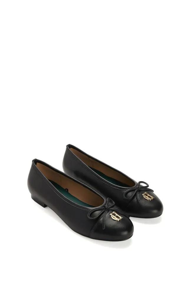 Women Pumps Holland Cooper Ballet Shoe Black Women Pumps Holland Cooper Ballet Shoe Black