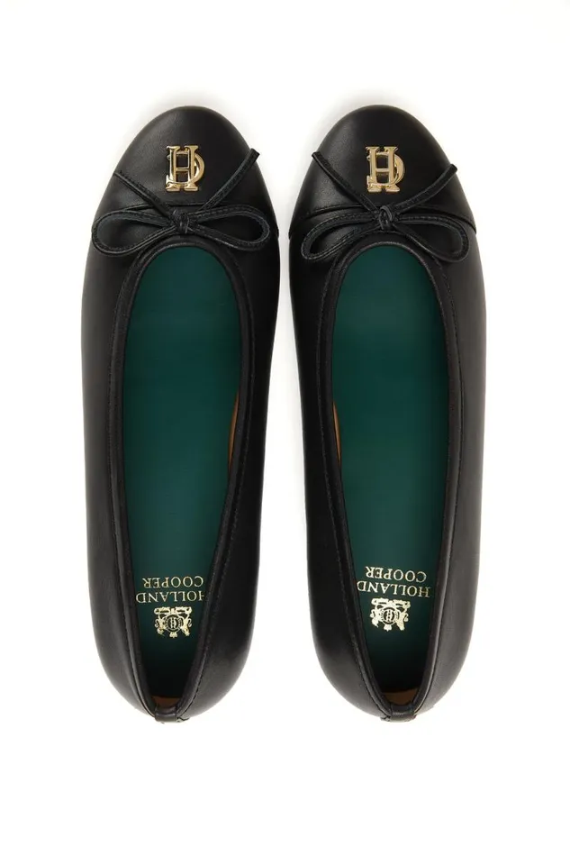 Women Pumps Holland Cooper Ballet Shoe Black Women Pumps Holland Cooper Ballet Shoe Black