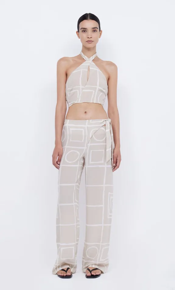 Women SALMA HALTER TOP 8211 CHECKERS Bec Bridge Sleeveless