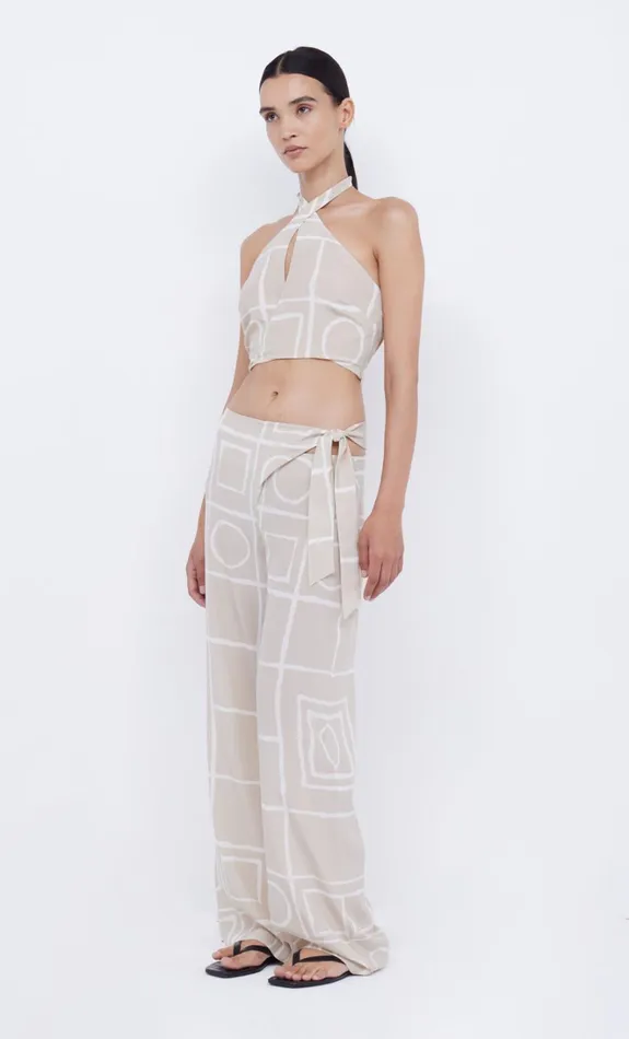 Women SALMA HALTER TOP 8211 CHECKERS Bec Bridge Sleeveless