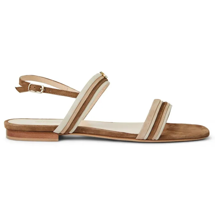 Women Sandals and Slides Bruno Magli PORTIA Sandal BROWNNATURAL SUEDE
