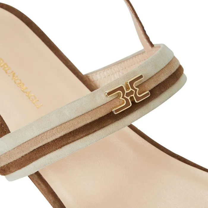 Women Sandals and Slides Bruno Magli PORTIA Sandal BROWNNATURAL SUEDE