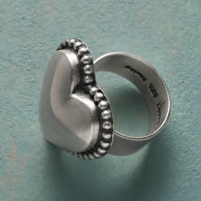Women Shining Heart Ring Sundance Catalog Rings