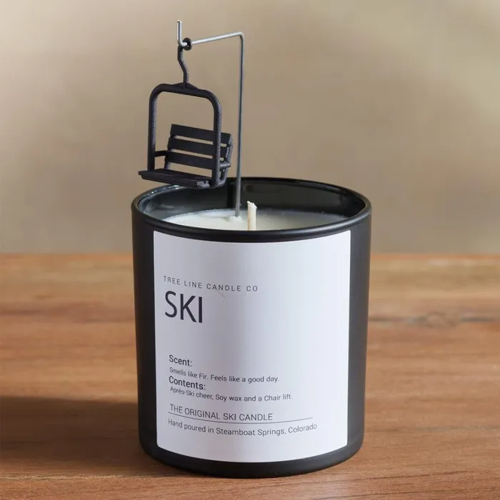 Women Ski Enthusiast Candle Sundance Catalog Decor
