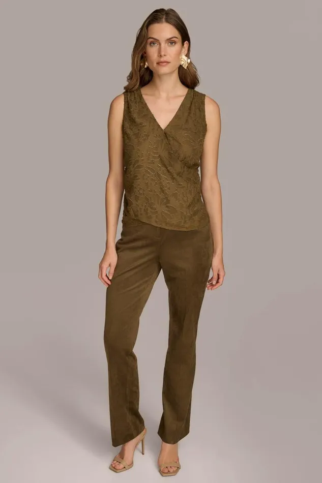 Women SLEEVELESS NOVELTY VNECK BLOUSE Beechgold Donna Karan New York Sweaters And Tops Women SLEEVELESS NOVELTY VNECK BLOUSE Beechgold Donna Karan New York Sweaters And Tops