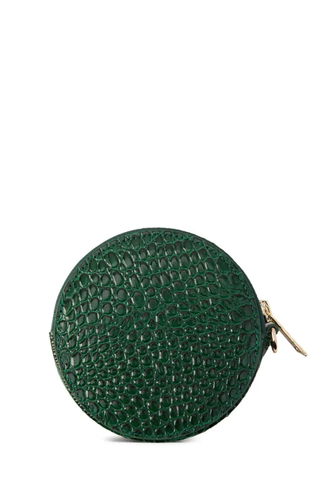 Women Small Leather Goods Holland Cooper Chelsea Coin Purse Emerald Croc Women Small Leather Goods Holland Cooper Chelsea Coin Purse Emerald Croc