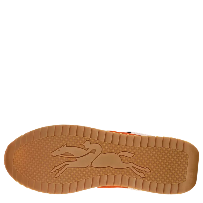 Women Sneakers Longchamp Le Pliage Green Sneakers Tomato