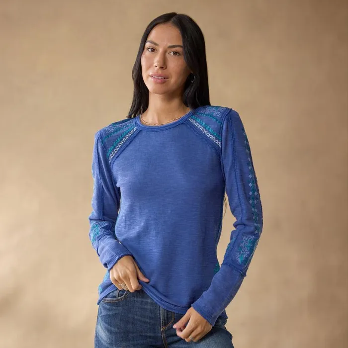 Women Snowflurries Thermal Charcoal Sundance Catalog Tops Women Snowflurries Thermal Charcoal Sundance Catalog Tops