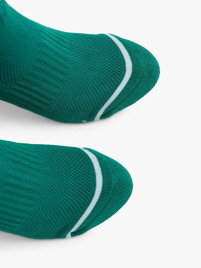 Women SocksLaces Mother Denim Baby Steps Ankle Green