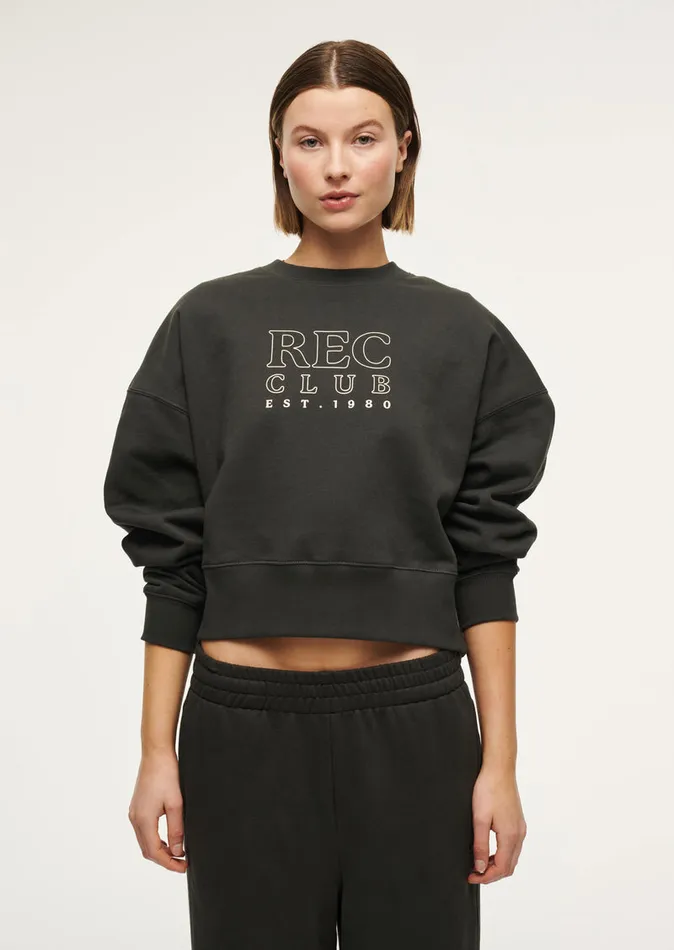 Women Sweatshirts PE Nation RALLY SWEAT IN ASPHALT