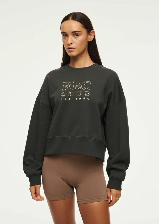 Women Sweatshirts PE Nation RALLY SWEAT IN ASPHALT
