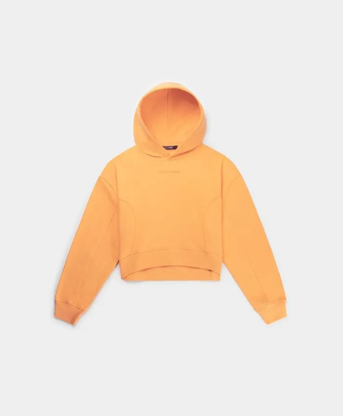 Women Tangerine Orange Rada Hoodie Daily Paper Hoodies and Sweaters