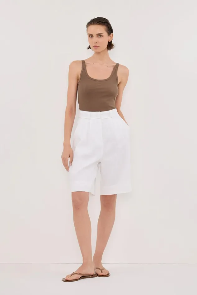 Women Tanks DISSH NINA CLOVER LOW SCOOP KNIT TANK
