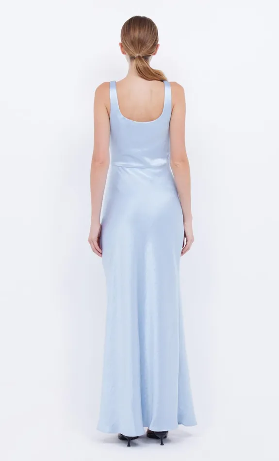 Women THE DREAMER SQUARE NECK DRESS 8211 DUSTY BLUE Bec Bridge Wedding Guest