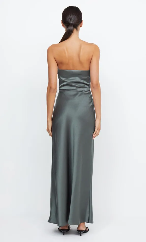 Women THE DREAMER STRAPLESS DRESS 8211 DARK WILLOW Bec Bridge Maxi Dresses