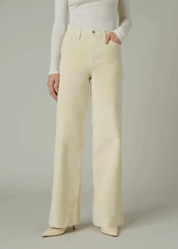 Women THE MIA Creme Brulee Wide Leg Joe8217s Jeans
