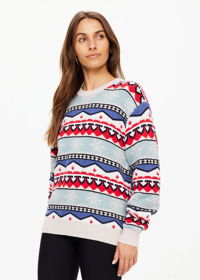Women THE UPSIDE VAIL BOO SWEATER Tops Women THE UPSIDE VAIL BOO SWEATER Tops