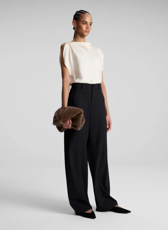 Women Tops ALC Nadia Satin Top Villa