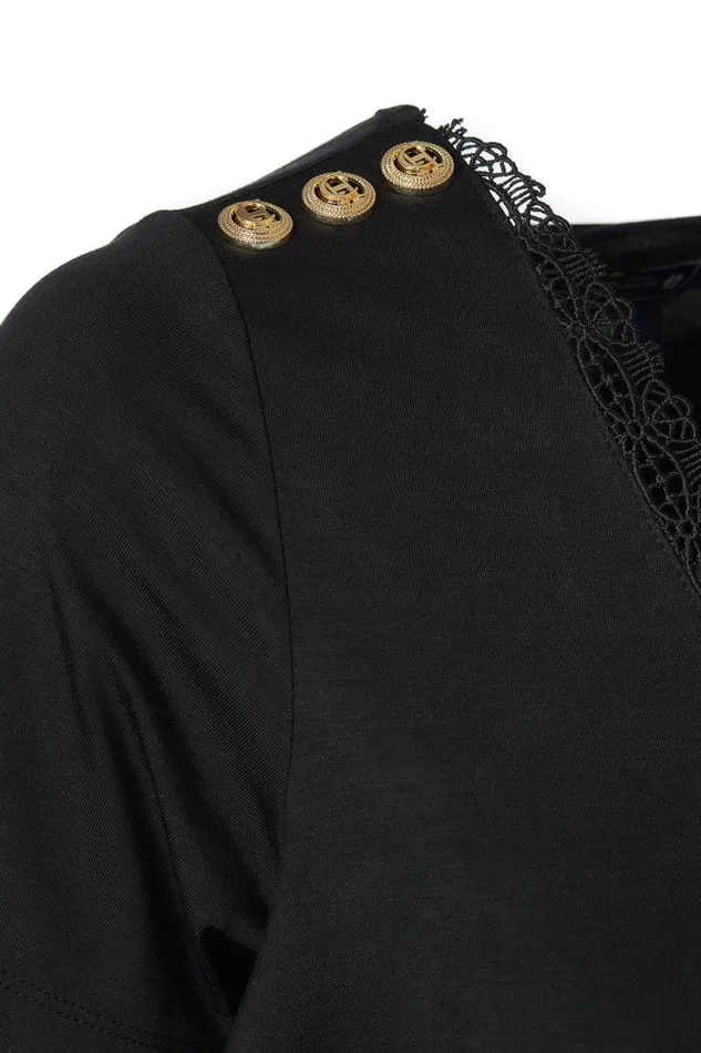 Women Tops Holland Cooper Amelia Tee Black