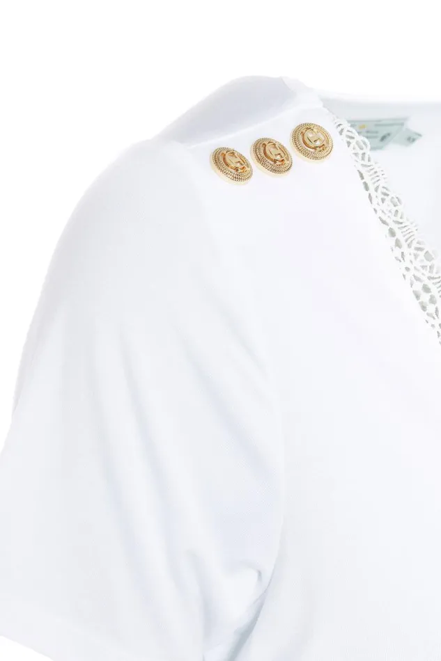 Women Tops Holland Cooper Amelia Tee White