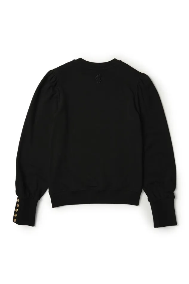 Women Tops Holland Cooper Kelso Crew Black Women Tops Holland Cooper Kelso Crew Black