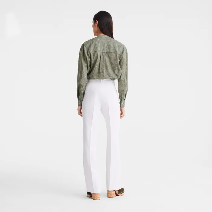 Women Trousers and shorts Longchamp Trousers Ecru Women Trousers and shorts Longchamp Trousers Ecru