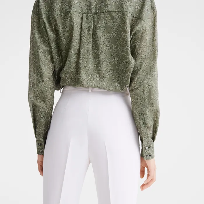 Women Trousers and shorts Longchamp Trousers Ecru Women Trousers and shorts Longchamp Trousers Ecru