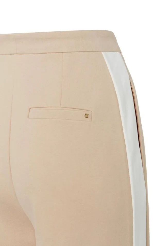 Women Trousers Holland Cooper Wide Leg Pant Camel
