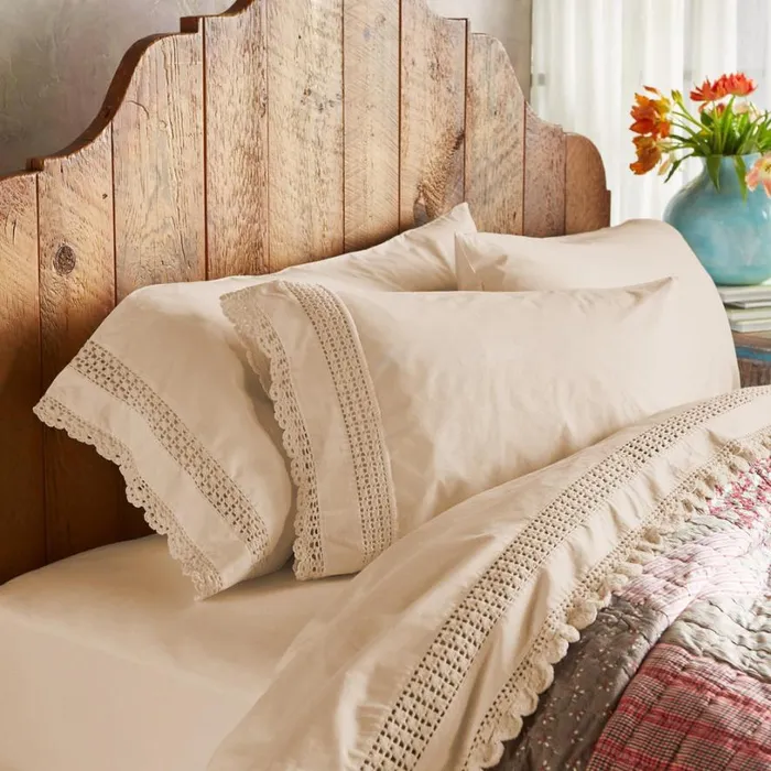Women Trousseau Pillowcase Set Ecru Sundance Catalog Bedding and Bath Women Trousseau Pillowcase Set Ecru Sundance Catalog Bedding and Bath