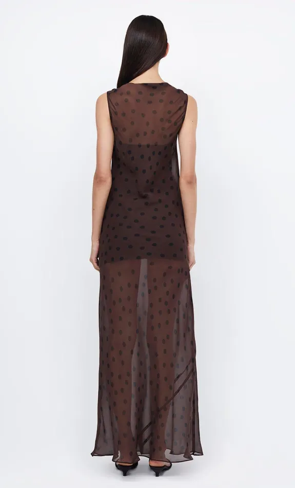 Women TURNER BOATNECK MAXI DRESS 8211 CHOCOLATEBLACK Bec Bridge Maxi Dresses