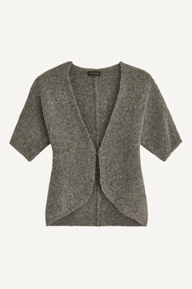 Women TWO PIECE SWEATER DRESS WITH BELT Tin Heather Donna Karan New York Dresses And Jumpsuits Women TWO PIECE SWEATER DRESS WITH BELT Tin Heather Donna Karan New York Dresses And Jumpsuits