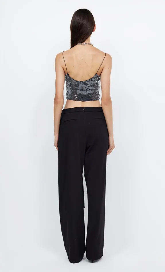 Women VENUS SEQUIN TANK 8211 BLACK Bec Bridge Sleeveless