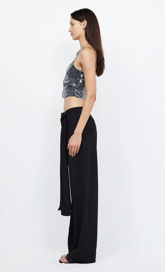 Women VENUS SEQUIN TANK 8211 BLACK Bec Bridge Sleeveless