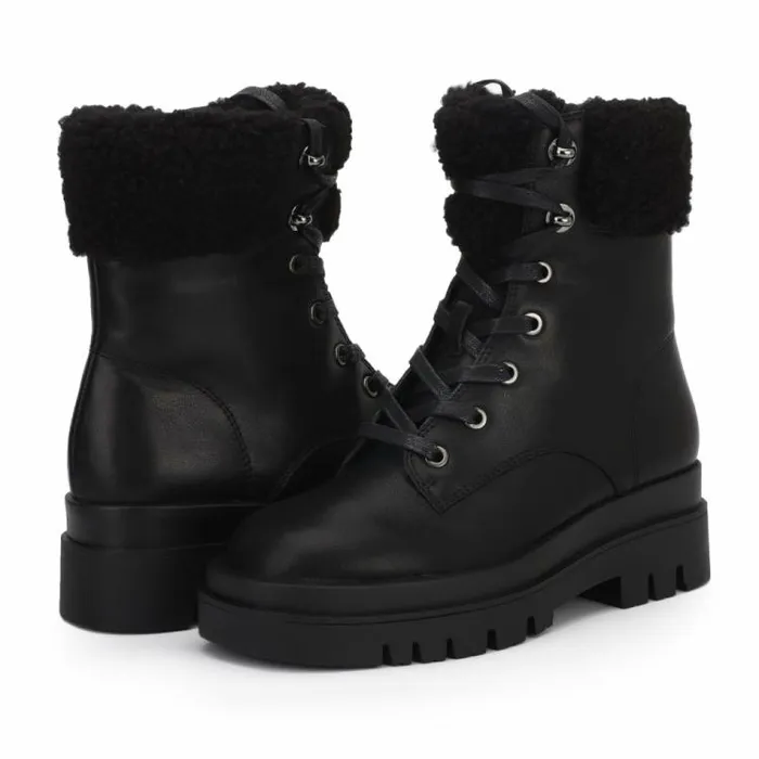 Women Vintage Havana Boots Booties ARMORY 8211 BLACK Black
