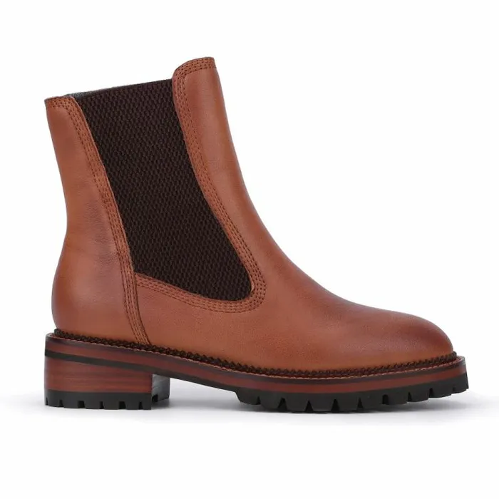 Women Vintage Havana Boots Booties Fairview 8211 Cognac Cognac