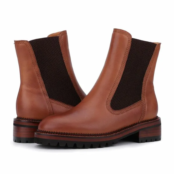 Women Vintage Havana Boots Booties Fairview 8211 Cognac Cognac