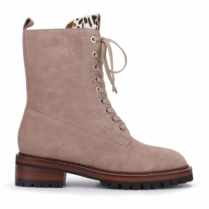 Women Vintage Havana Boots Booties Grove 8211 Taupe Taupe
